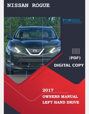 nissan rogue 2017 owners manual